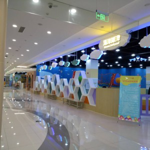 黑龙江儿童乐园烤漆形象展厅设计
